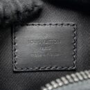 AAA Replica Louis Vuitton LV KEEPALL XS MONOGRAM SEAL COWHIDE LEATHER SO BLACK