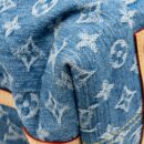 AAA Replica Louis Vuitton LV CARRYALL MM MONOGRAM DENIM BLUE GHW