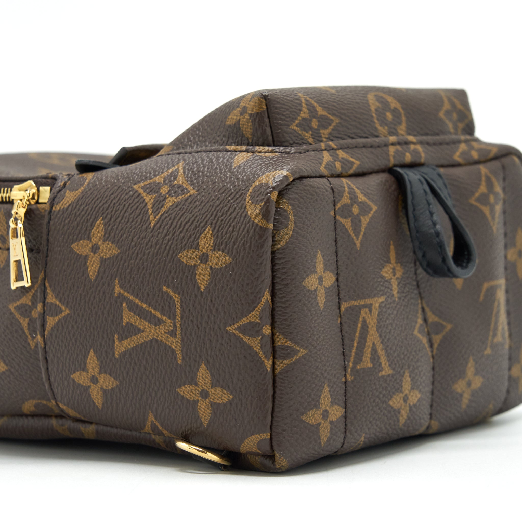 AAA Replica Louis Vuitton LV PALM SPRINGS MINI BACKPACK MONOGRAM CANVAS NEW ZIPPER