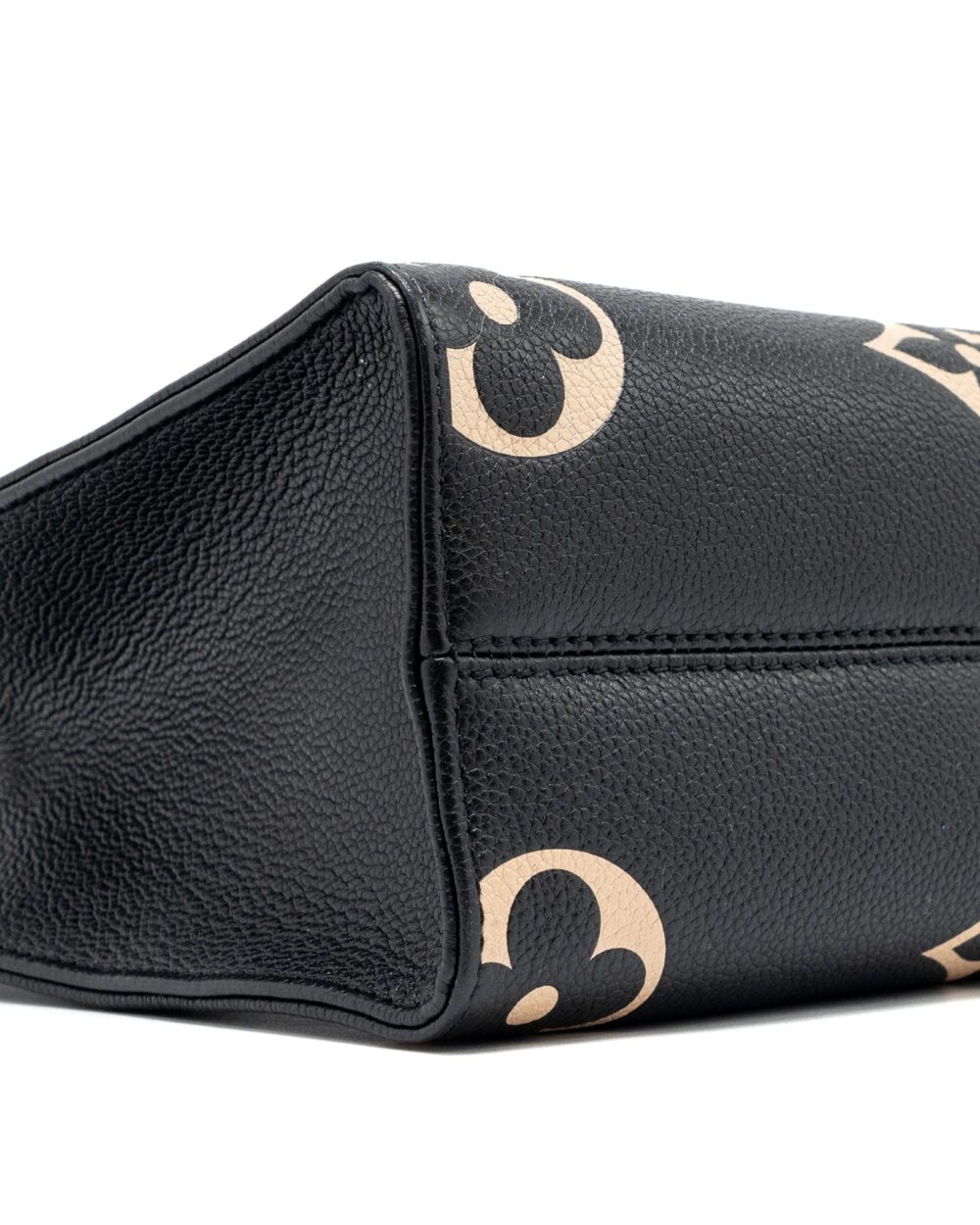 AAA Replica Louis Vuitton LV ONTHEGO PM BICOLOUR MONOGRAM EMPREINTE BLACK/BEIGE GHW