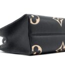 AAA Replica Louis Vuitton LV ONTHEGO PM BICOLOUR MONOGRAM EMPREINTE BLACK/BEIGE GHW