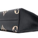 AAA Replica Louis Vuitton LV ONTHEGO PM BICOLOUR MONOGRAM EMPREINTE BLACK/BEIGE GHW