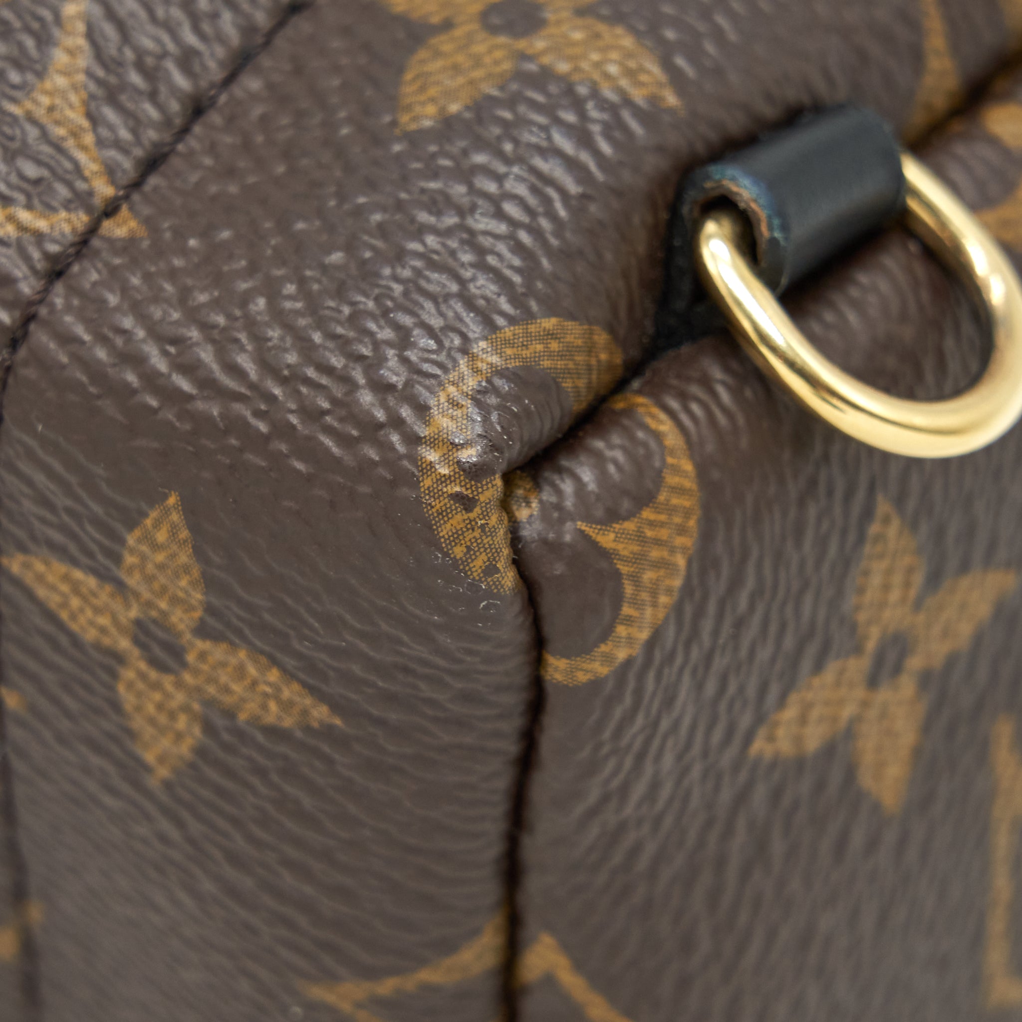 AAA Replica Louis Vuitton LV PALM SPRINGS MINI BACKPACK MONOGRAM CANVAS NEW ZIPPER