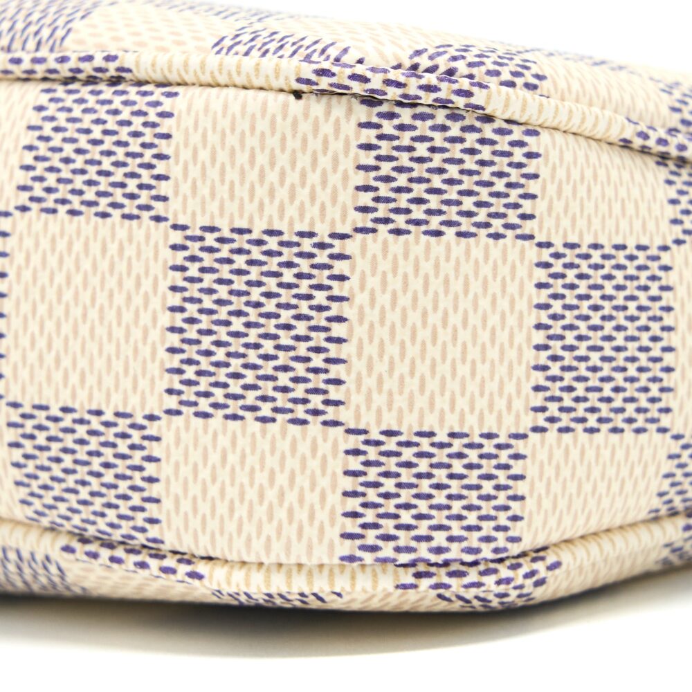 AAA Replica Louis Vuitton LV POCHETTE ACCESSORIES DAMIER AZUR CANVAS GHW (NEW VERSION)