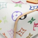 AAA Replica Louis Vuitton LV TAKASHI MURAKAMI NANO SPEEDY MULTICOLOURED MONOGRAM CANVAS WHITE GHW