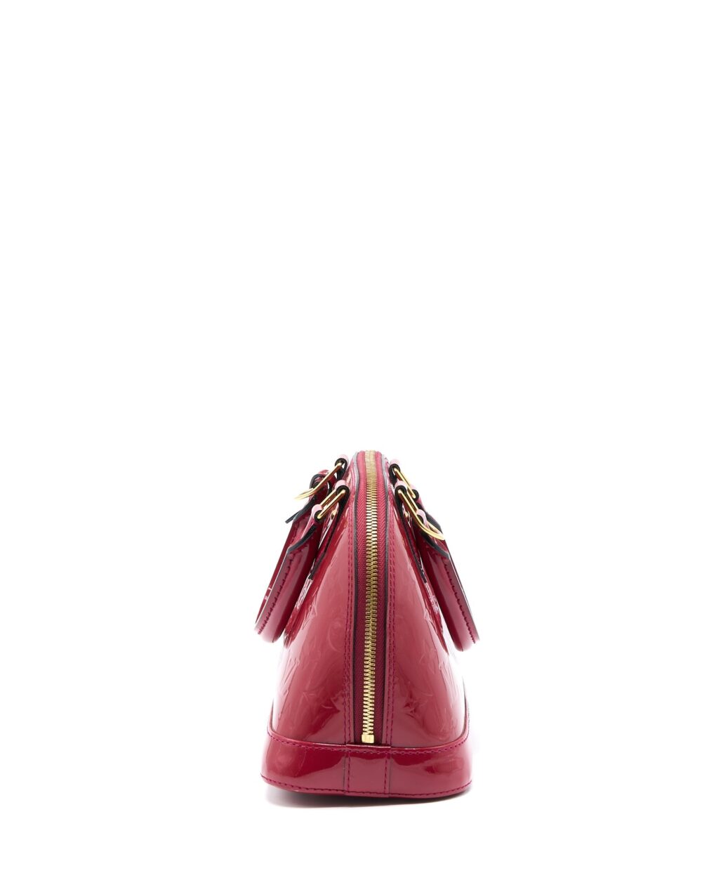 AAA Replica Louis Vuitton LV ALMA BB VERNIS ROSE INDIAN GHW