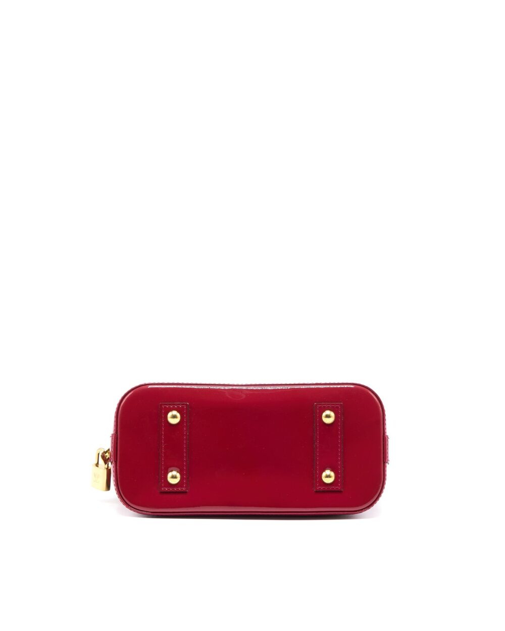 AAA Replica Louis Vuitton LV ALMA BB VERNIS ROSE INDIAN GHW