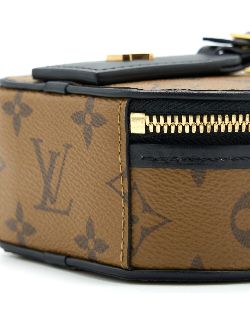 AAA Replica Louis Vuitton LV MINI BOITE CHAPEAU MONOGRAM REVERSE CANVAS GHW