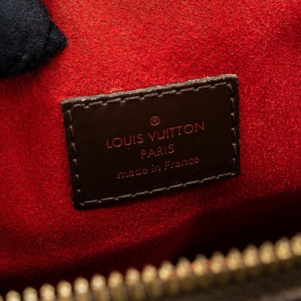 AAA Replica Louis Vuitton LV TREVI GM HANDBAG DAMIER EBENE GHW