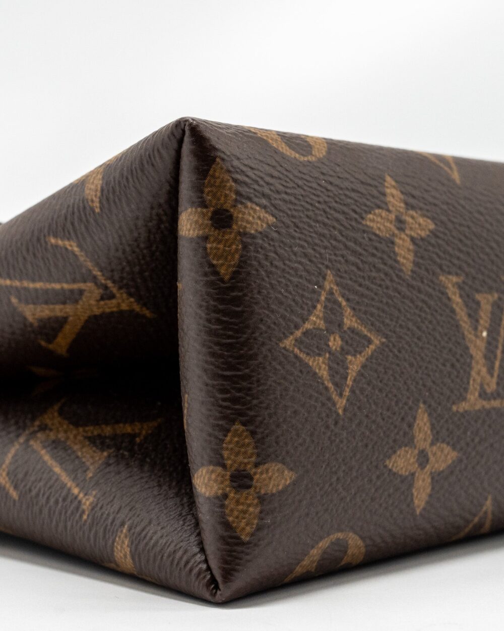 AAA Replica Louis Vuitton LV LOCK BB MONOGRAM CANVAS BROWN GHW