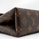 AAA Replica Louis Vuitton LV LOCK BB MONOGRAM CANVAS BROWN GHW