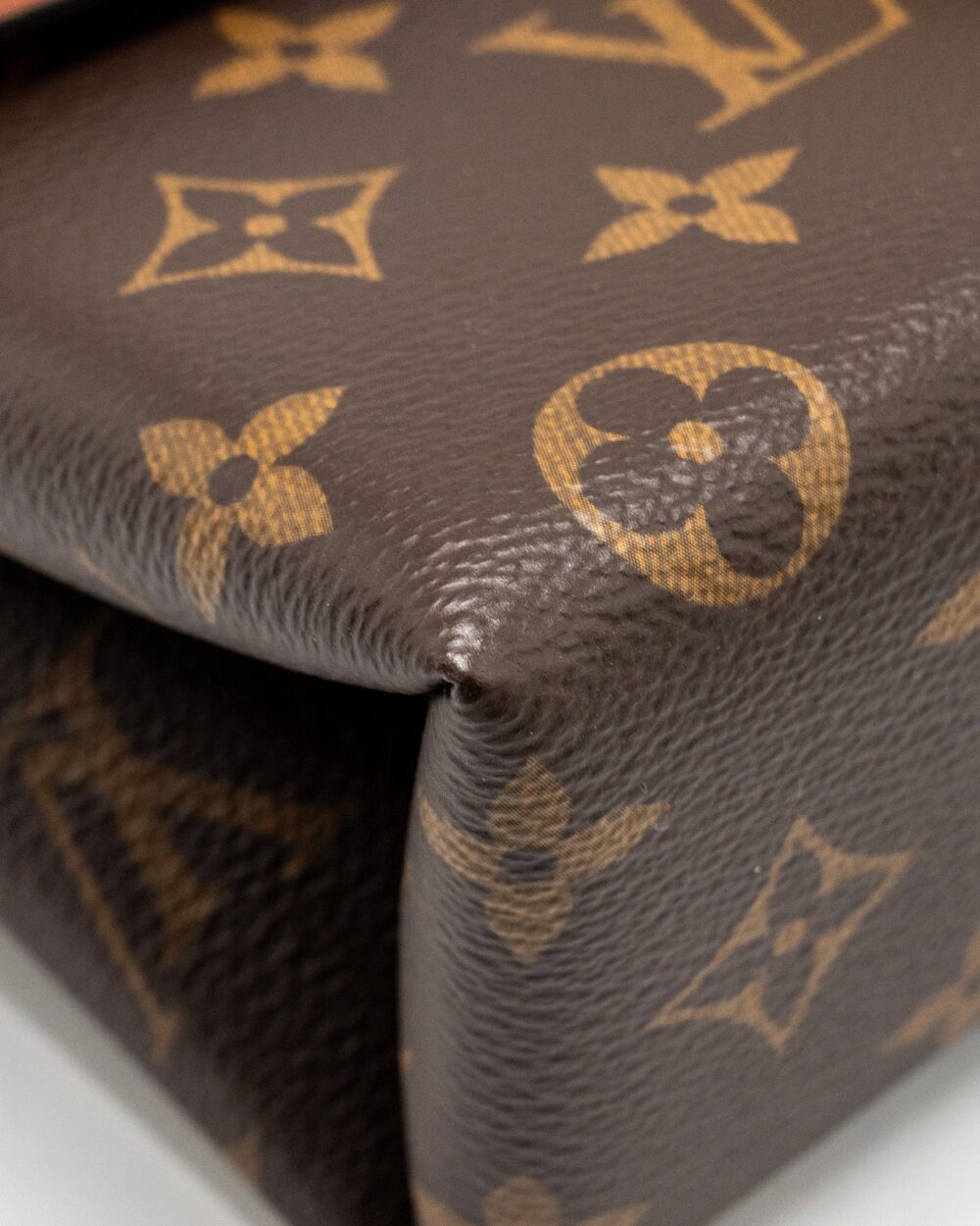 AAA Replica Louis Vuitton LV LOCK BB MONOGRAM CANVAS BROWN GHW