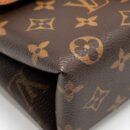 AAA Replica Louis Vuitton LV LOCK BB MONOGRAM CANVAS BROWN GHW