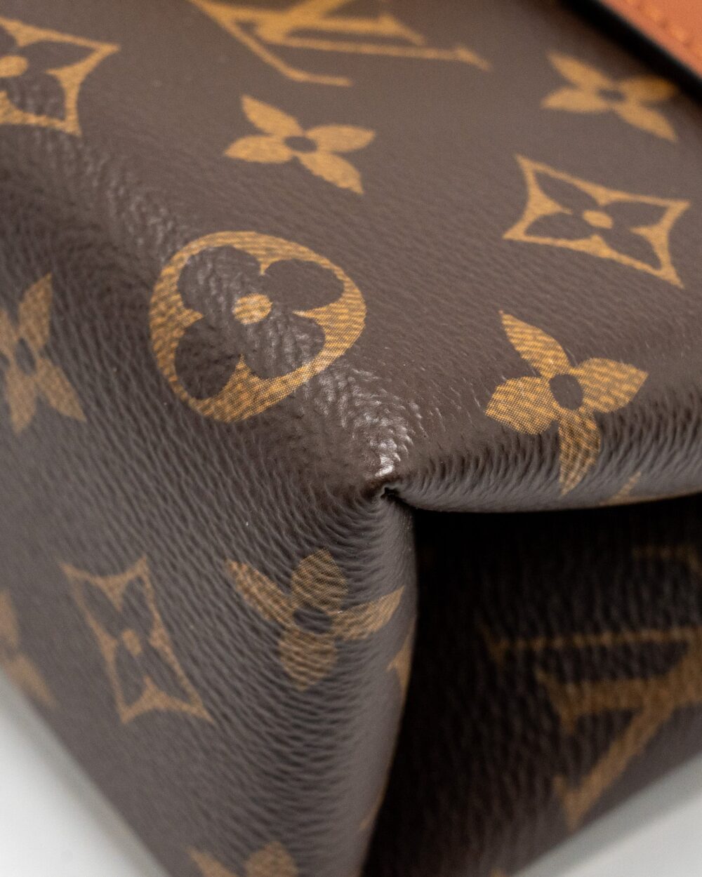 AAA Replica Louis Vuitton LV LOCK BB MONOGRAM CANVAS BROWN GHW