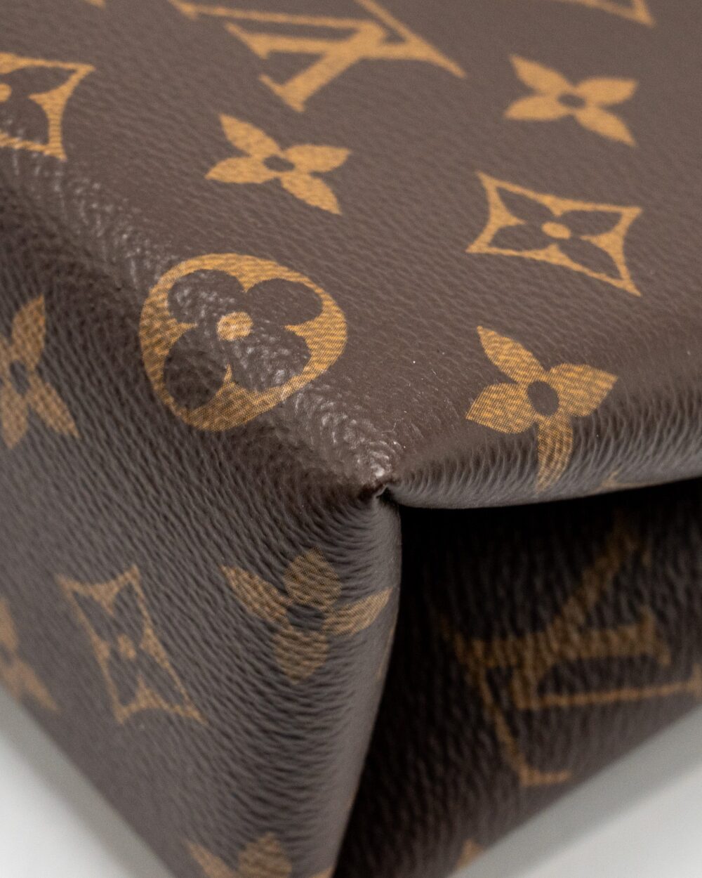 AAA Replica Louis Vuitton LV LOCK BB MONOGRAM CANVAS BROWN GHW