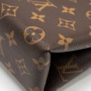 AAA Replica Louis Vuitton LV LOCK BB MONOGRAM CANVAS BROWN GHW