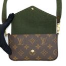 AAA Replica Louis Vuitton LV FELICIE STRAP & GO MONOGRAM CANVAS GHW