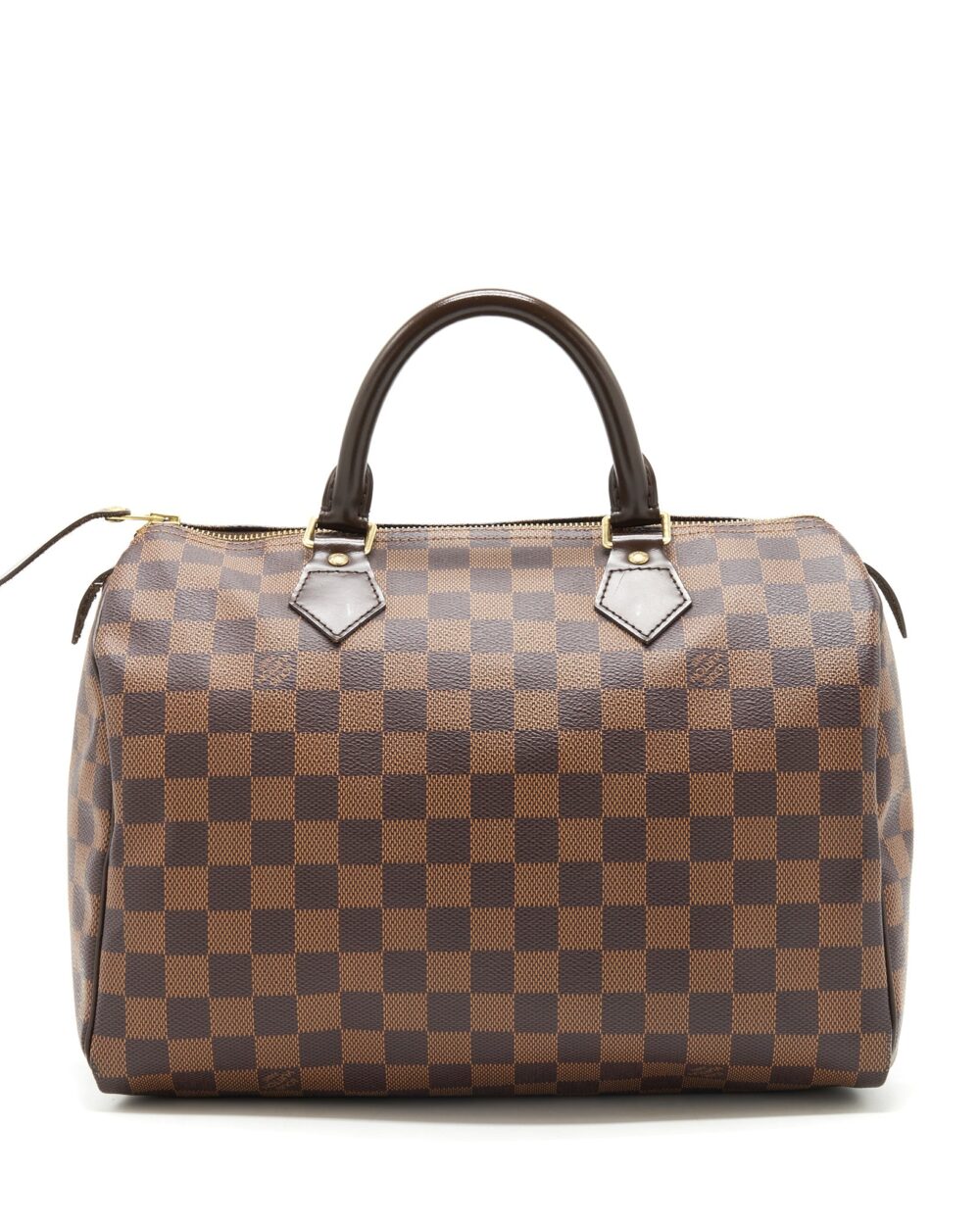 AAA Replica Louis Vuitton LV SPEEDY 30 DAMIER EBENE CANVAS