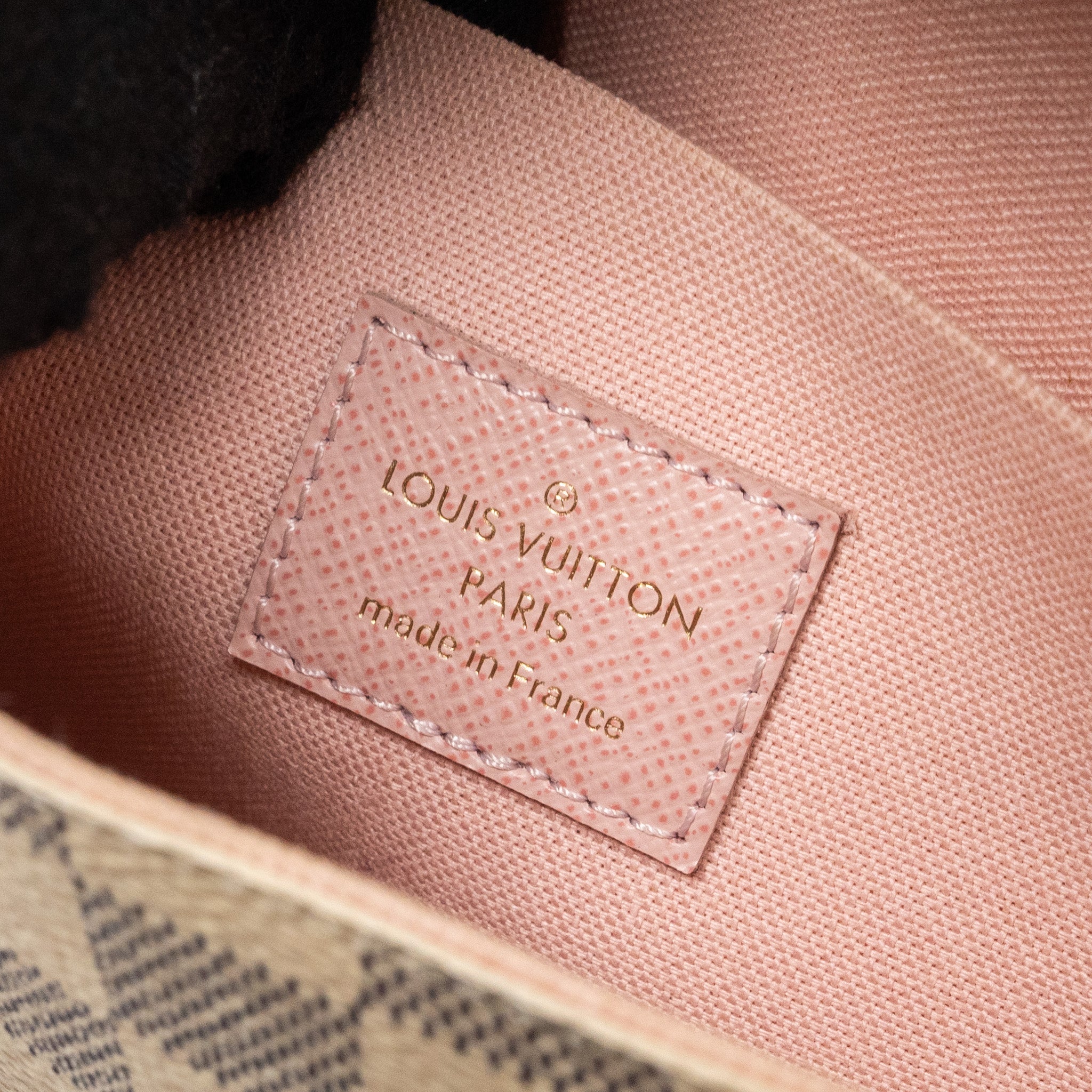 AAA Replica Louis Vuitton LV FELICIE POCHETTE DAMIER AZUR CANVAS GHW