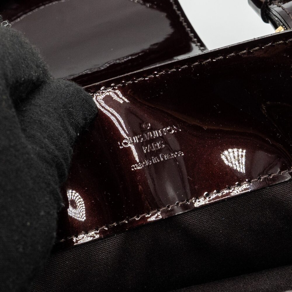 AAA Replica Louis Vuitton LV LARGE ZIP TOTE BAG PATENT LEATHER AMATANTE GHW