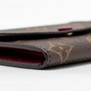 AAA Replica Louis Vuitton LV ROSALIE COIN PURSE MONOGRAM CANVAS FUCHSIA, KEY POUCH DAMIER EBENE GHW(SELL IN A SET)