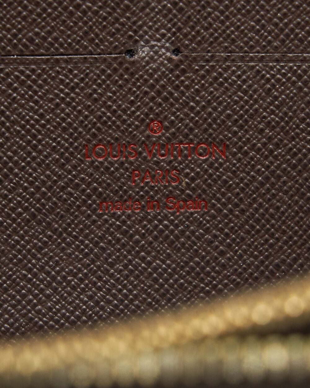 AAA Replica Louis Vuitton LV ZIPPY WALLET IN DAMIER EBENE