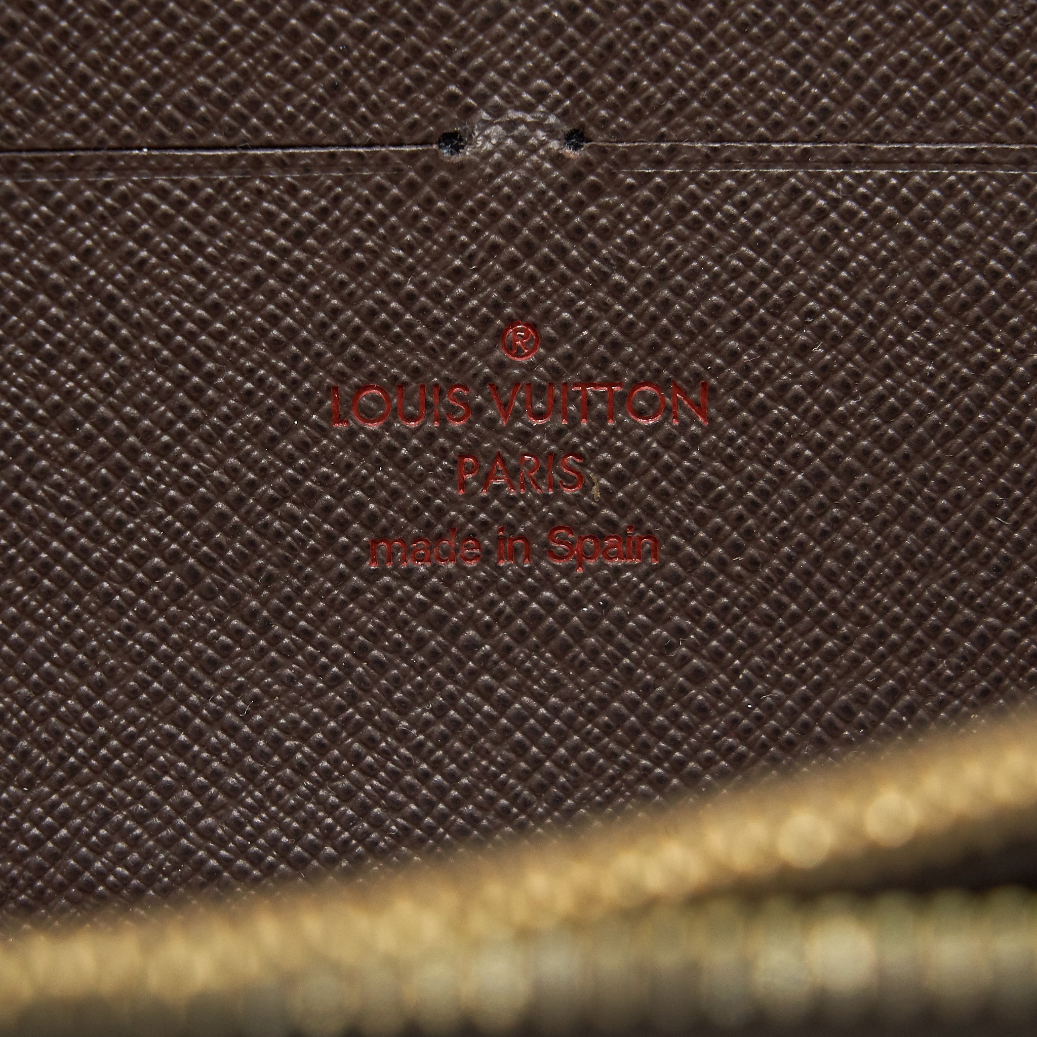 AAA Replica Louis Vuitton LV ZIPPY WALLET IN DAMIER EBENE