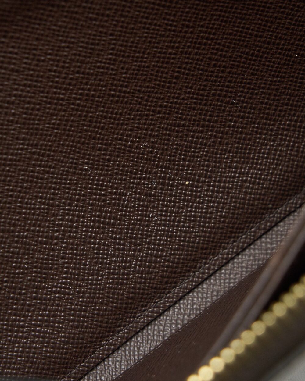 AAA Replica Louis Vuitton LV ZIPPY WALLET IN DAMIER EBENE