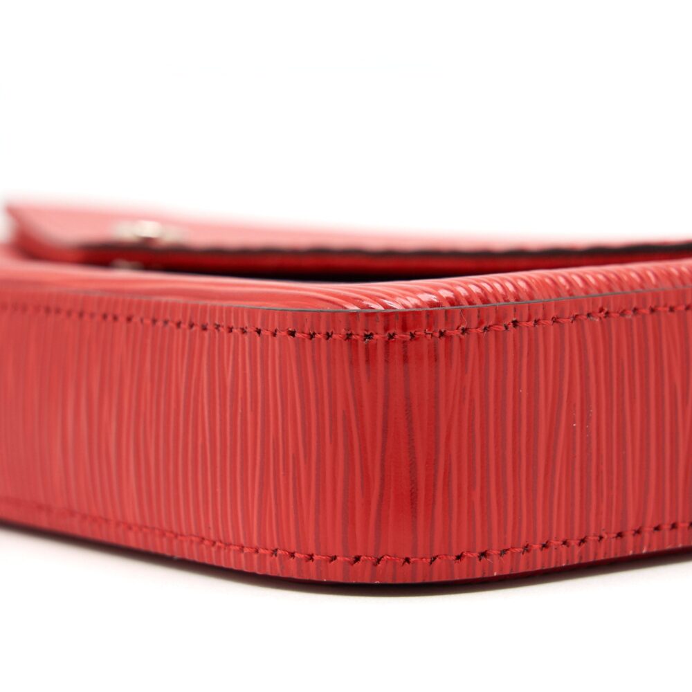 AAA Replica Louis Vuitton LV FELICIE POCHETTE RED SHW