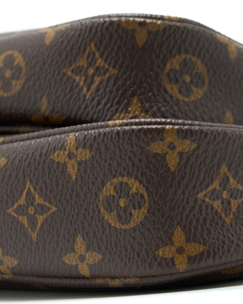 AAA Replica Louis Vuitton LV MULTI POCHETTE ACCESSORIES MONOGRAM CANVAS WITH KHAKI STRAP GHW
