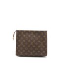 AAA Replica Louis Vuitton LV TOILETRY POCHETTE 26 MONOGRAM CANVAS GHW