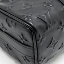 AAA Replica Louis Vuitton LV KEEPALL XS MONOGRAM SEAL COWHIDE LEATHER SO BLACK