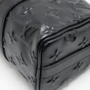 AAA Replica Louis Vuitton LV KEEPALL XS MONOGRAM SEAL COWHIDE LEATHER SO BLACK