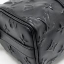 AAA Replica Louis Vuitton LV KEEPALL XS MONOGRAM SEAL COWHIDE LEATHER SO BLACK