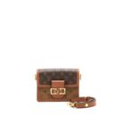 AAA Replica Louis Vuitton LV MINI DAUPHINE BAG IN MONOGRAM CANVAS