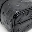 AAA Replica Louis Vuitton LV KEEPALL XS MONOGRAM SEAL COWHIDE LEATHER SO BLACK