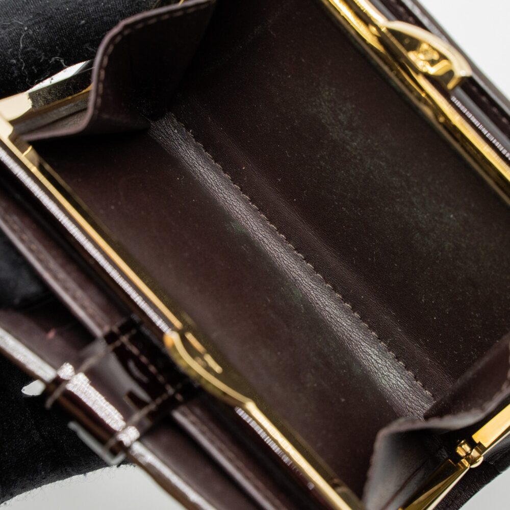 AAA Replica Louis Vuitton LV PORTEFEUILLE VIENNOIS PURSE WALLET MONOGRAM VERNIS AMARANTE GHW