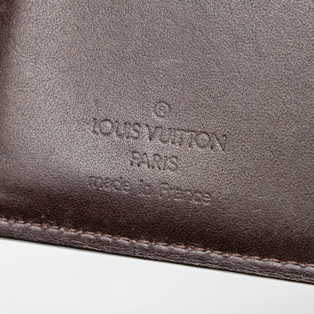 AAA Replica Louis Vuitton LV PORTEFEUILLE VIENNOIS PURSE WALLET MONOGRAM VERNIS AMARANTE GHW