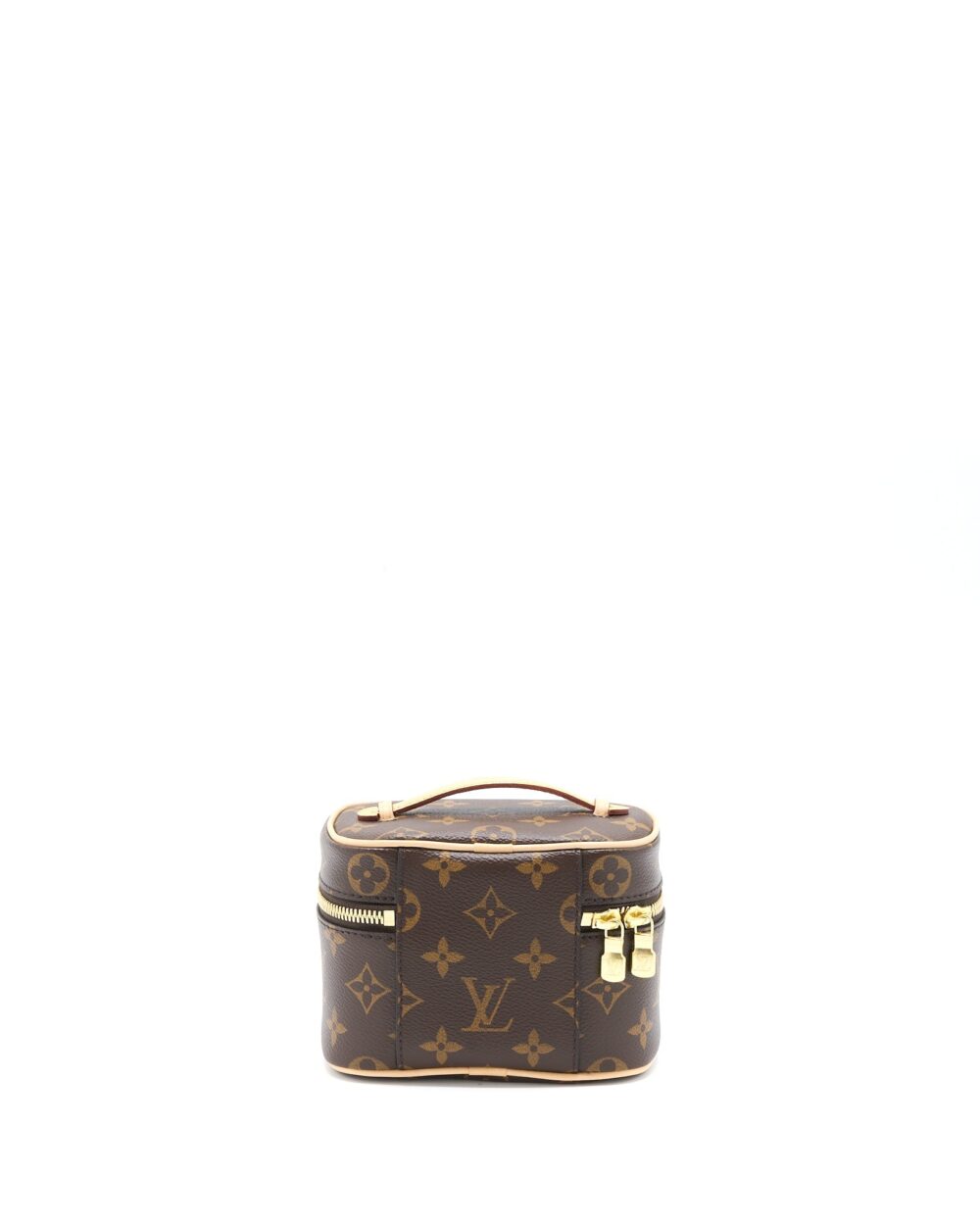 AAA Replica Louis Vuitton LV NICE NANO MONOGRAM CANVAS GHW