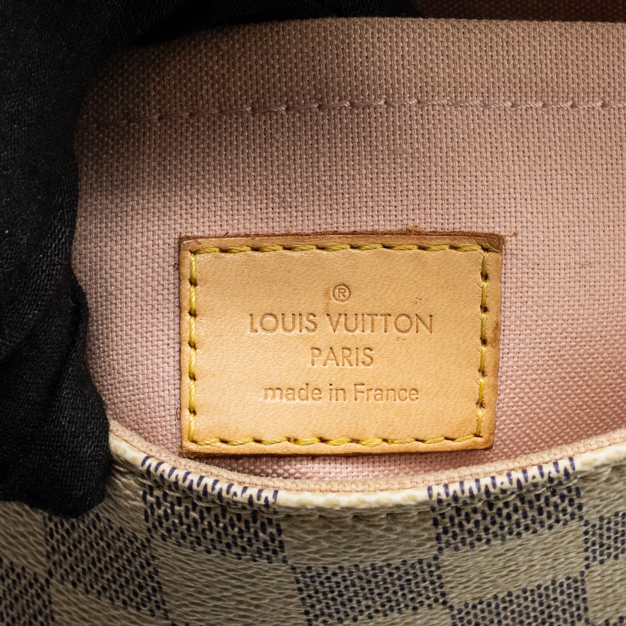 AAA Replica Louis Vuitton LV CROISETTE DAMIER AZUR CANVAS WHITE GHW