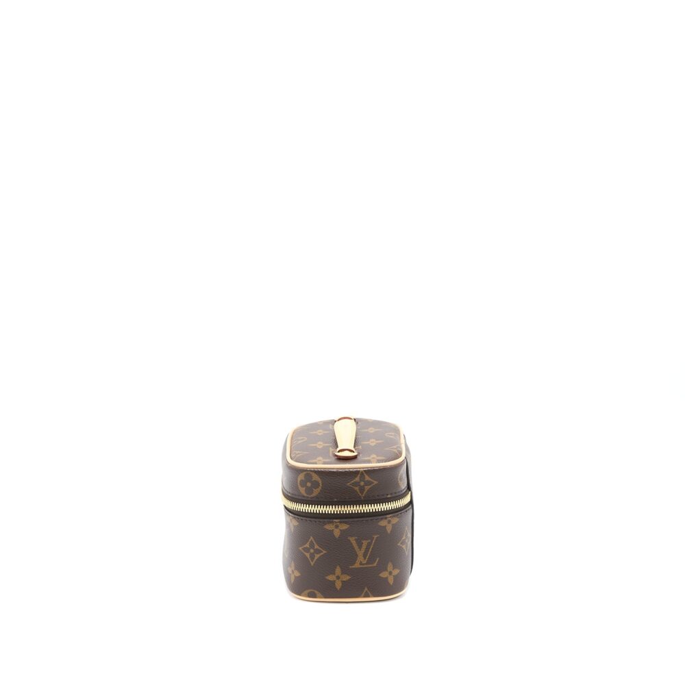AAA Replica Louis Vuitton LV NICE NANO MONOGRAM CANVAS GHW