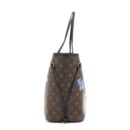 AAA Replica Louis Vuitton LV NEVERFULL MM MY LV WORLD TOUR MONOGRAM CANVAS/ BLACK