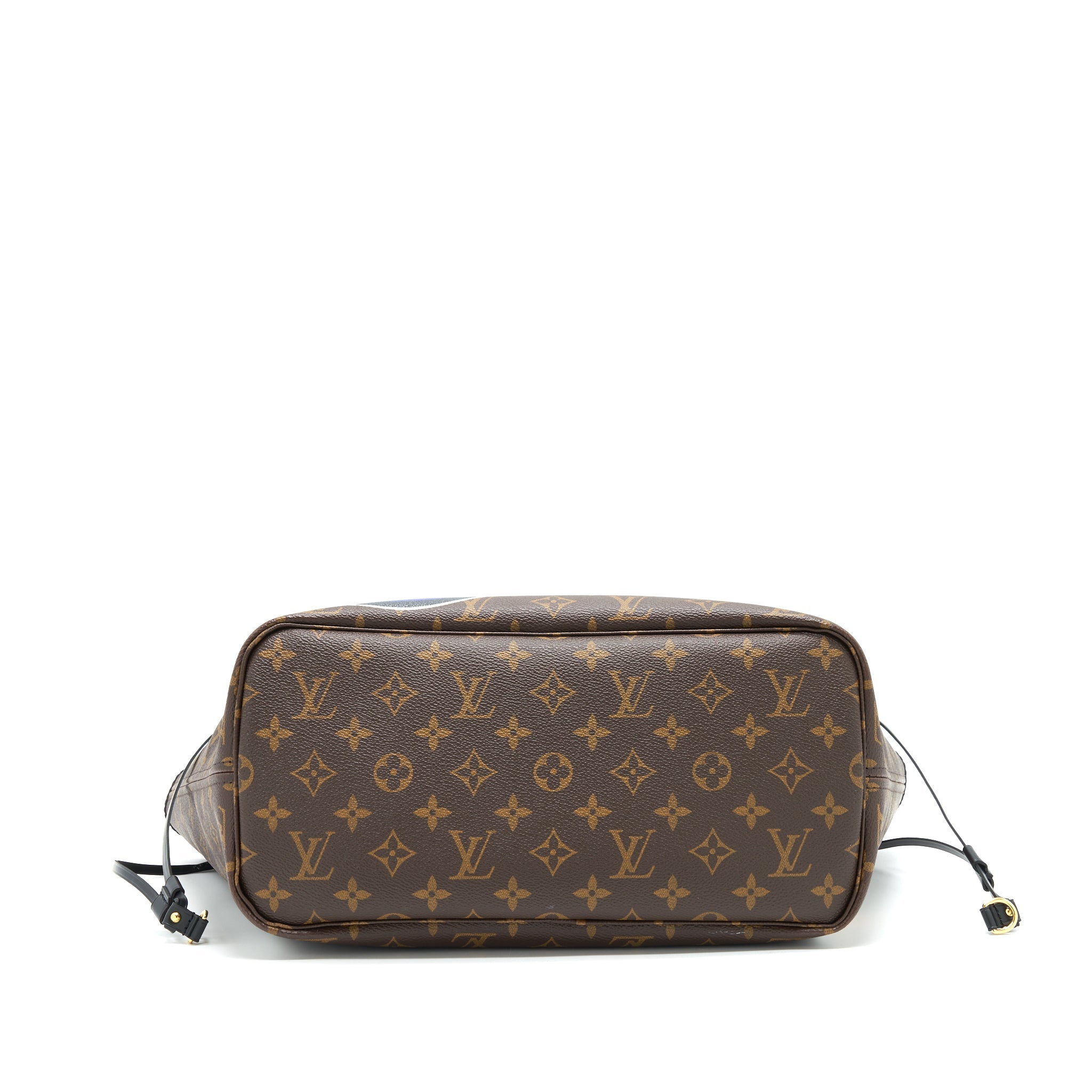 AAA Replica Louis Vuitton LV NEVERFULL MM MY LV WORLD TOUR MONOGRAM CANVAS/ BLACK