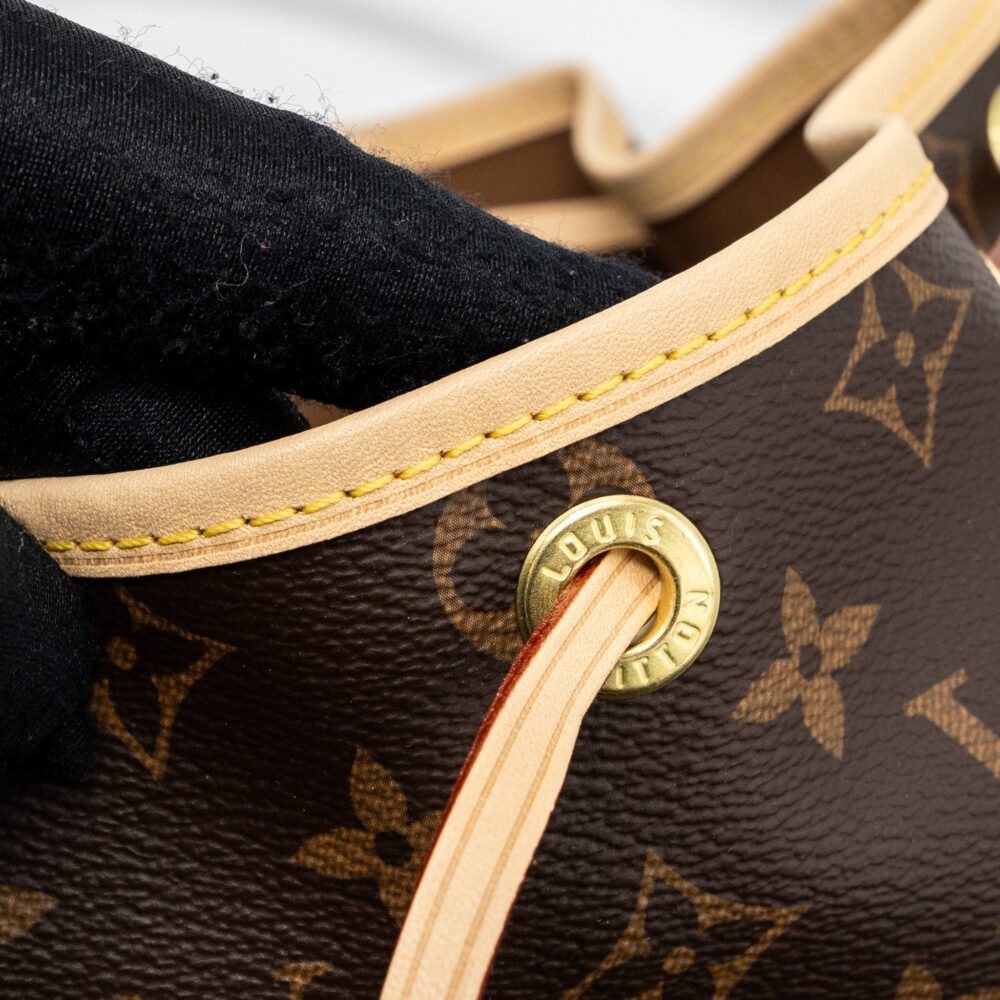 AAA Replica Louis Vuitton LV PETIT NOE MONOGRAM CANVAS GHW (NEW VERSION)