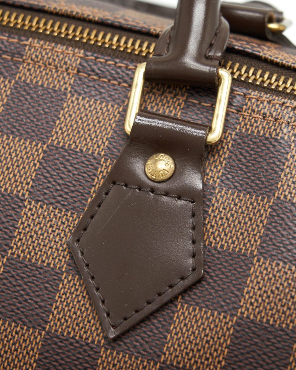 AAA Replica Louis Vuitton LV SPEEDY 30 DAMIER EBENE CANVAS