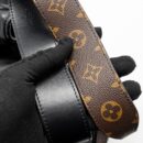 AAA Replica Louis Vuitton LV CARRYALL VIBE MM LAMBSKIN/MONOGRAM CANVAS BLACK SHW