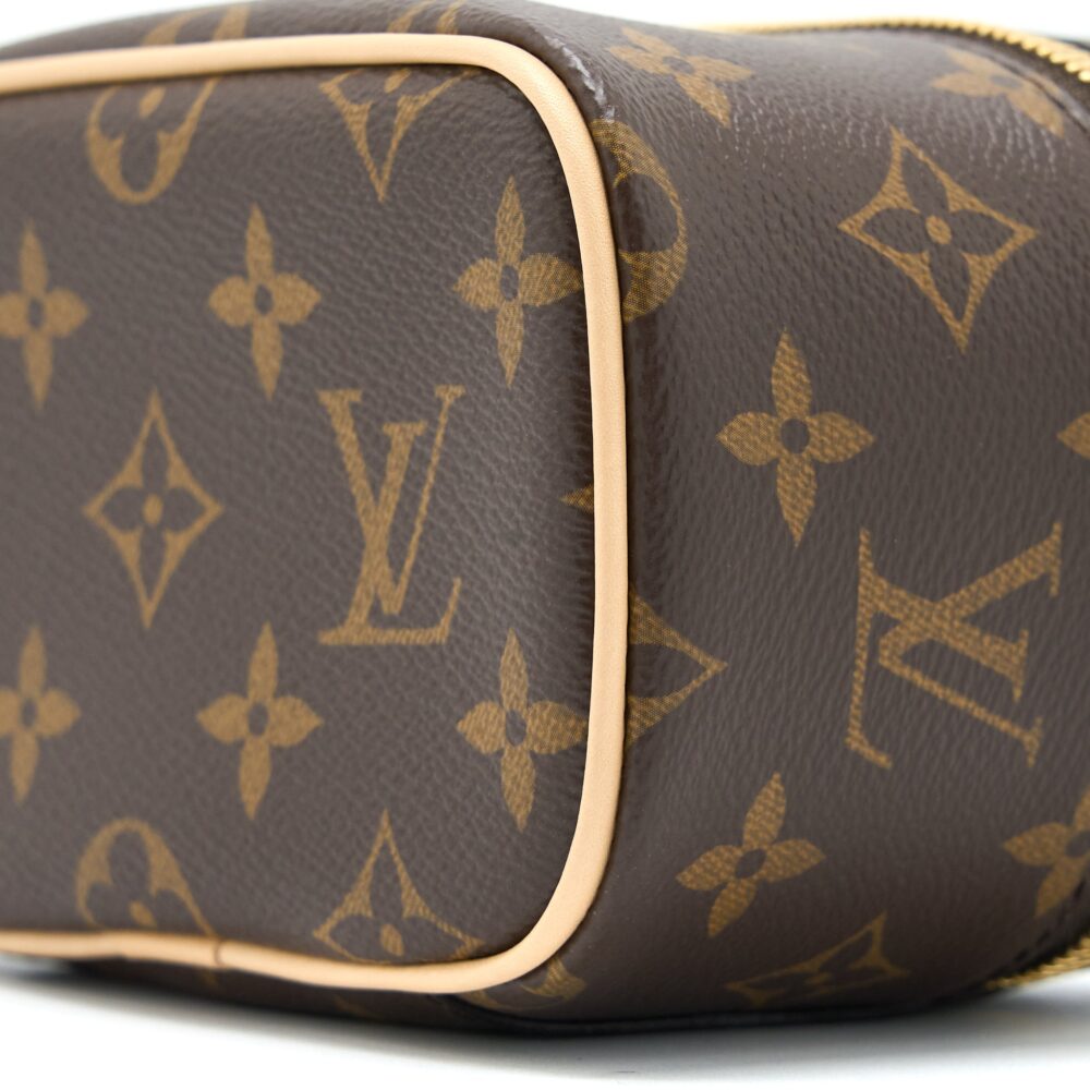 AAA Replica Louis Vuitton LV NICE NANO MONOGRAM CANVAS GHW