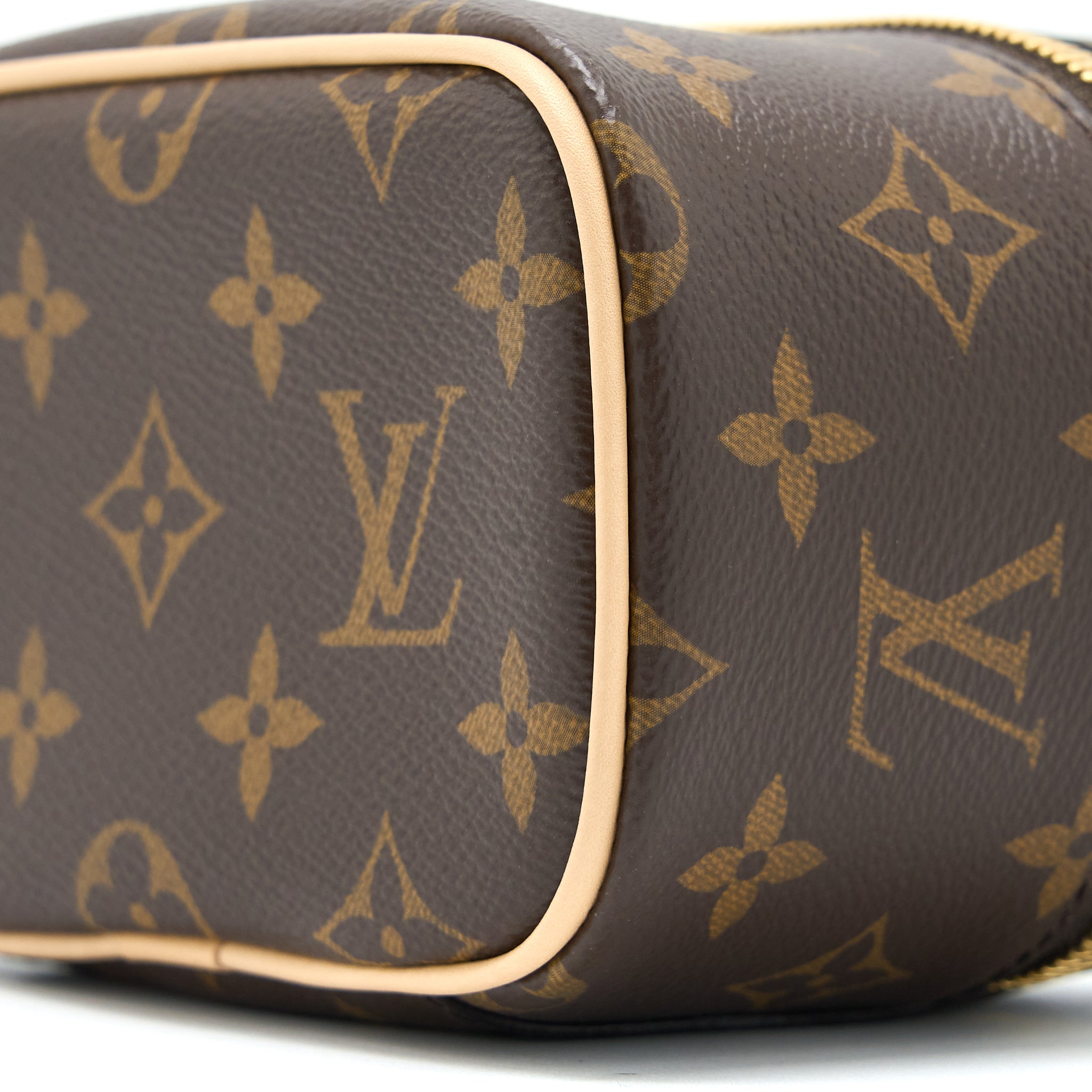 AAA Replica Louis Vuitton LV NICE NANO MONOGRAM CANVAS GHW