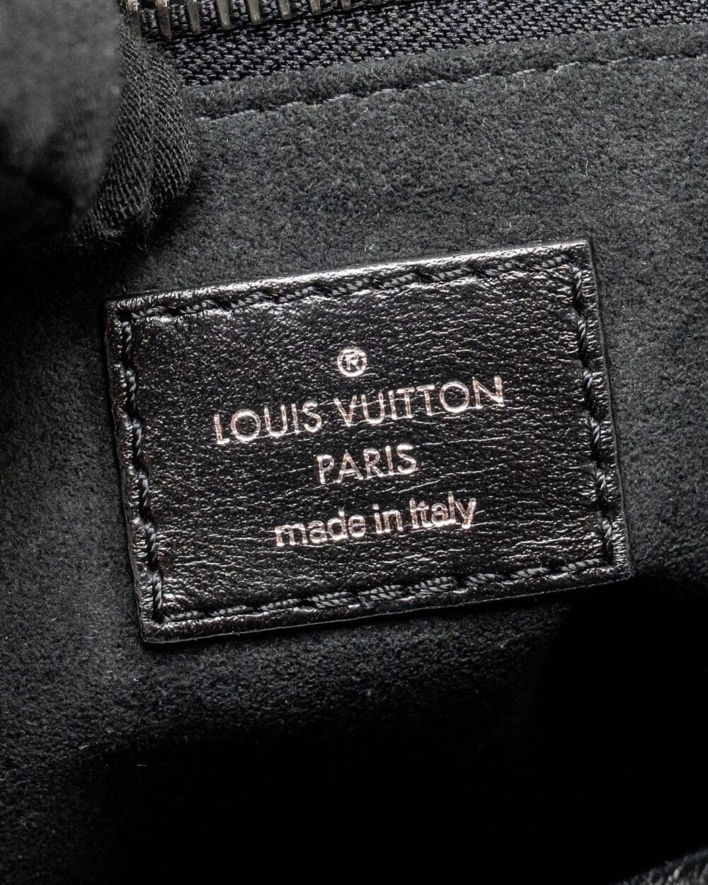 AAA Replica Louis Vuitton LV CARRYALL VIBE MM LAMBSKIN/MONOGRAM CANVAS BLACK SHW