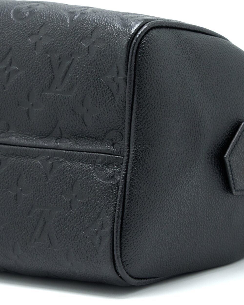 AAA Replica Louis Vuitton LV SPEEDY 25 BANDOULIERE MONOGRAM EMPREINTE BLACK GHW